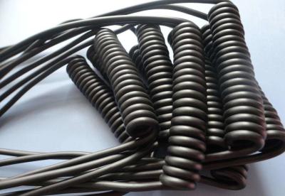 Retractable 2 Core 300V Spiral Power Cable UL1581 PP Insulation