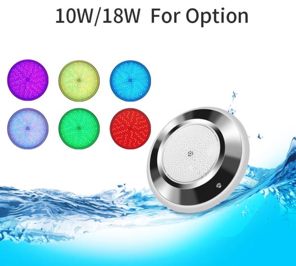 Underwater 12V LED Pool Light Color Change Wall Mount LED Swimming Pool Light IP68