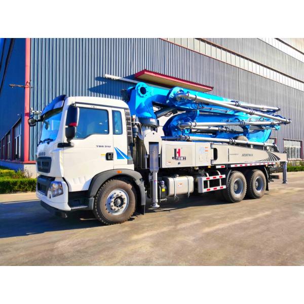 JIUHE 38m Concrete Pump Truck Of Small Diesel Concrete Pump JHZ5264THB-38