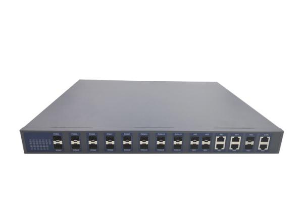 FTTH 16 Ports GPON OLT Device Network Iron Material 25G
