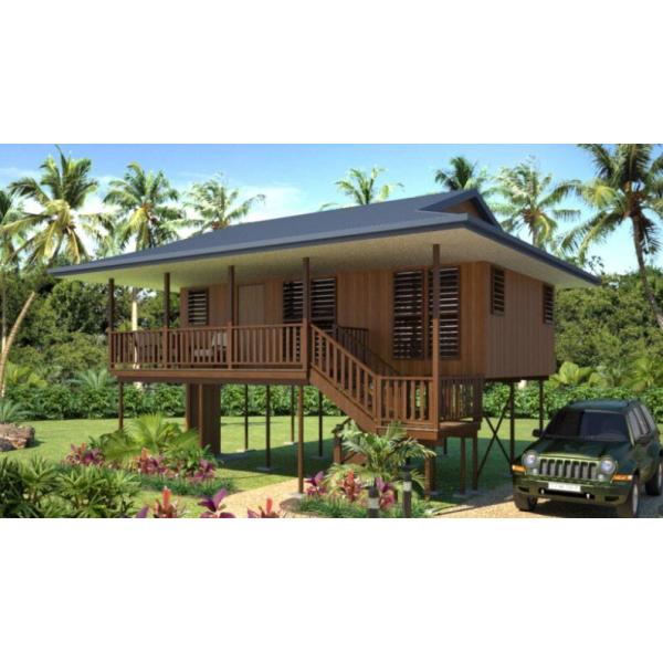 Bali Holiday Retreat: Prefabricated Wooden Beach Bungalows By ETC Hom