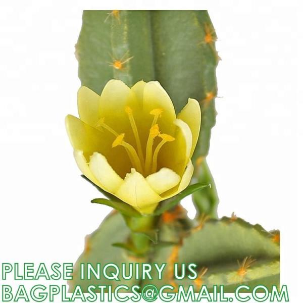 Pear Cactus Artificial Cactus Fake Big Cacti Pick Tall Faux Bunny Ear Plants for Home Garden Office Store Decor