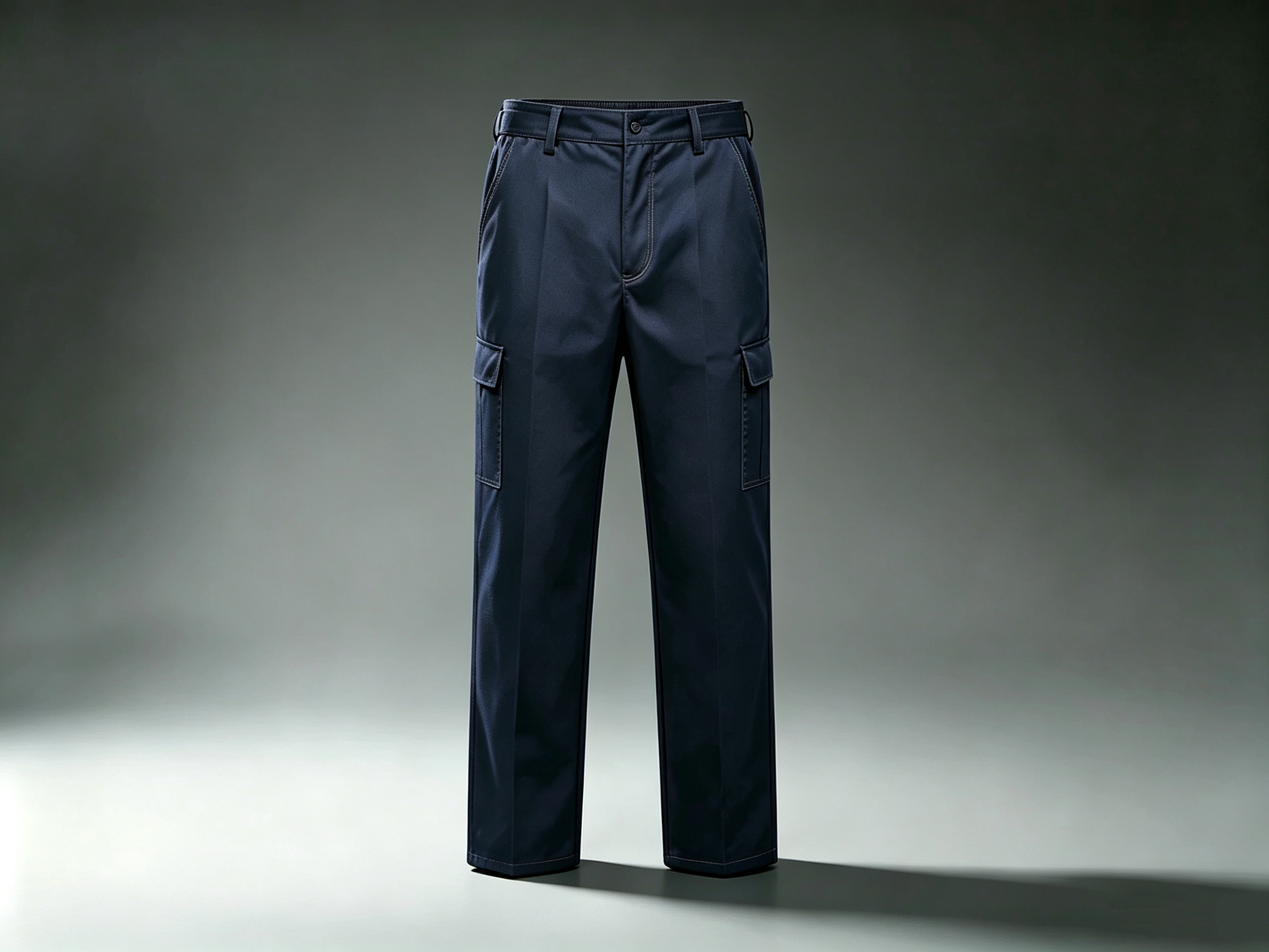 Durable 100% Polyester workwear suit with high-visibility reflective strip and tear-resistant fabric for industrial use