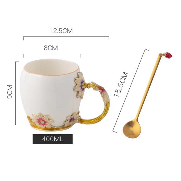 Dia 3.2 Inch Ceramic Coffee Cup Home Decorations Crafts Or Gifts