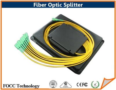 Multiport FBT Network Fiber Optic Splitter , Passive Optical Power Ra\ck Mount Splitter