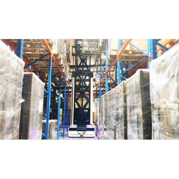 VFR,VNA Fork-Type AMR,Very Narrow Aisle Fork-Type Autonomous Mobile Robot,Warehouse Automation And Logistics Industry Automatically Organize And Stack Pallets Handling Robot