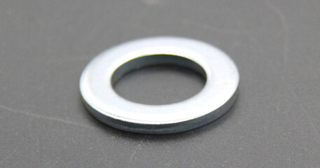 Metal M5 Plain Steel Flat Washers , Large Stainless Steel Washers For Toys