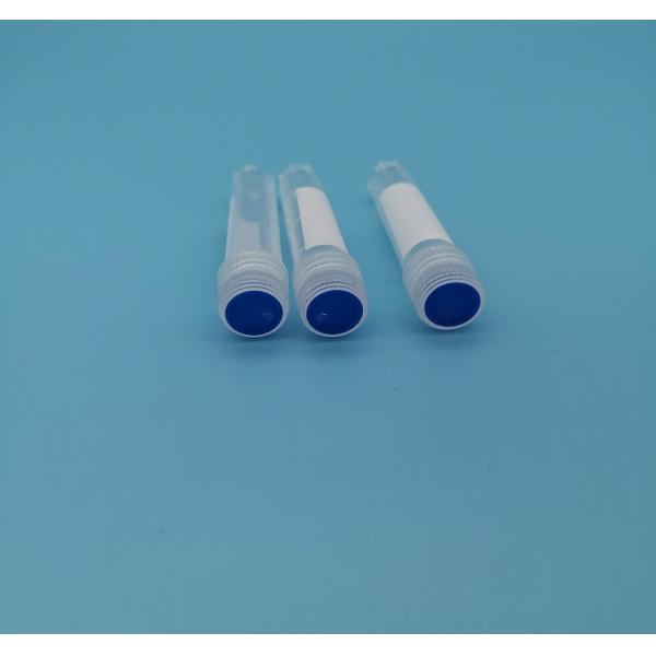 2.0ml Tip Bottom Transparent Capillary Blood Tubes Set Unsterilized