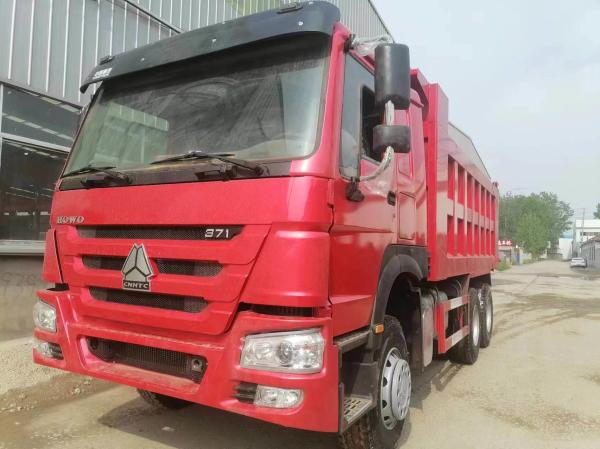 Sinotruck HOWO 6*4 Pneus de camião de descarga 12r22.5 e tipo de transmissão manual em segunda mão