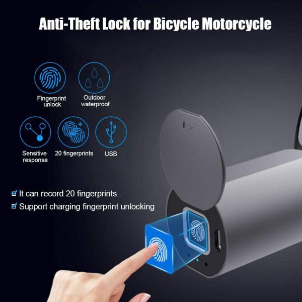 Black Waterproof Homesafe Security System Steel Wire Cable Bike Lock Rope