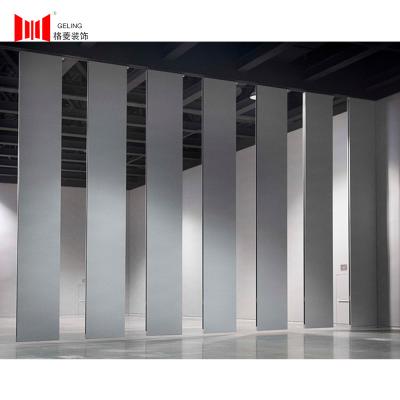Galeria Hall Removable Partition Walls Sliding Acustic decorativo 50db