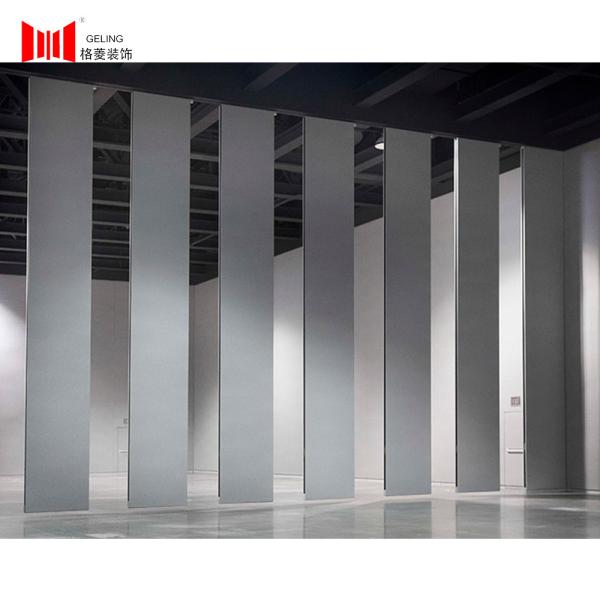 Gallery Hall Removable Partition Walls Sliding Decorative Acustic 50db