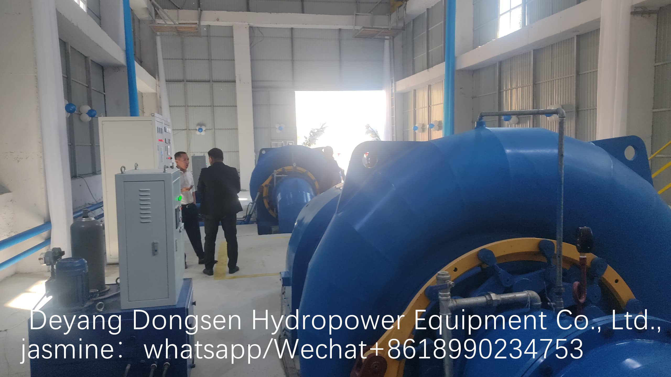 Электростанция Фрэнсис турбинный генератор с автоматическим управлением для 50/60 Гц приложений