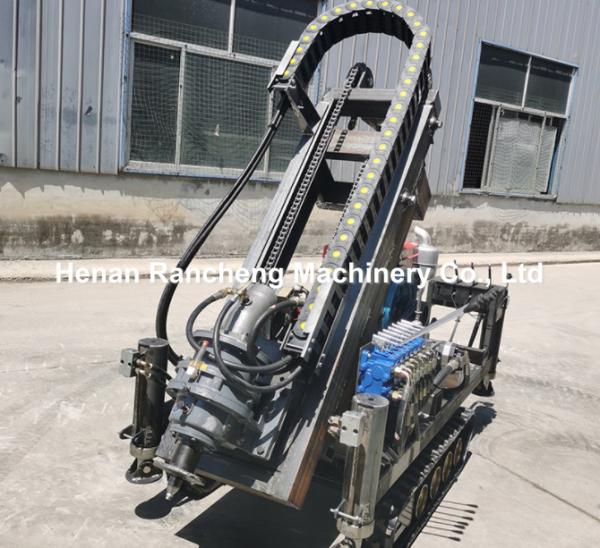 High Efficiency 25HP Diesel Pile Driver Drilling 30m Depth With 50-300mm Diameter