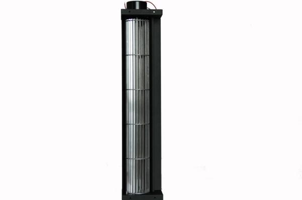 Low Noise 12V / 24V Sleeve Bearing DC Cross Flow Fan With Aluminum Frame