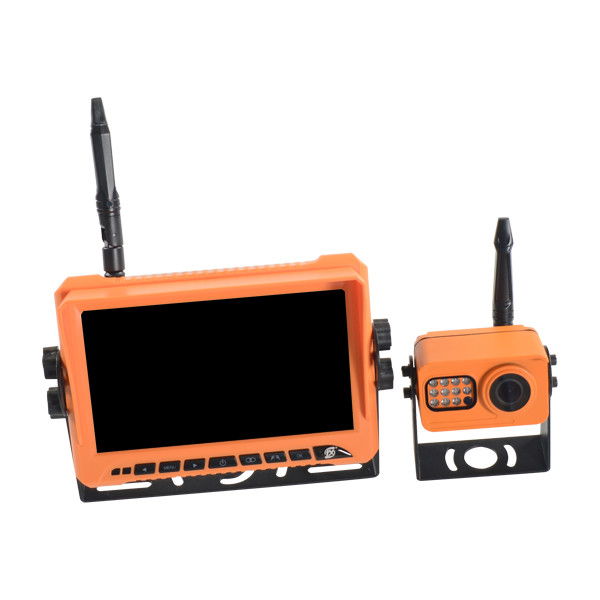 7 prenda impermeable de reserva inalámbrica IP69K de la cámara del camión de la pantalla el 1650ft