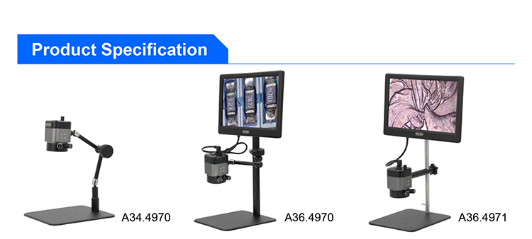 3.6x - микроскоп A36.4970 39.4x 2.0m Sony Cmos цифров оптически