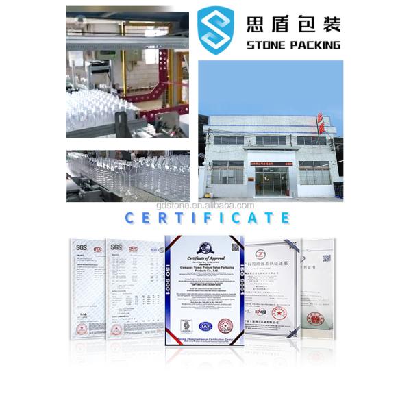 32mm PET Plastic Bottles 350ml For Beverage Milk Juice