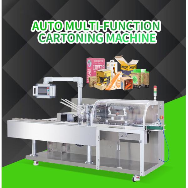 Pharmaceutical Blister Automatic Cartoning Machine Medicine Cosmetic Toothpaste