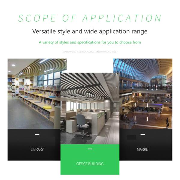 T-Shaped Steel Material Baking Paint Keel Suspended Ceiling In Traditional Design Style