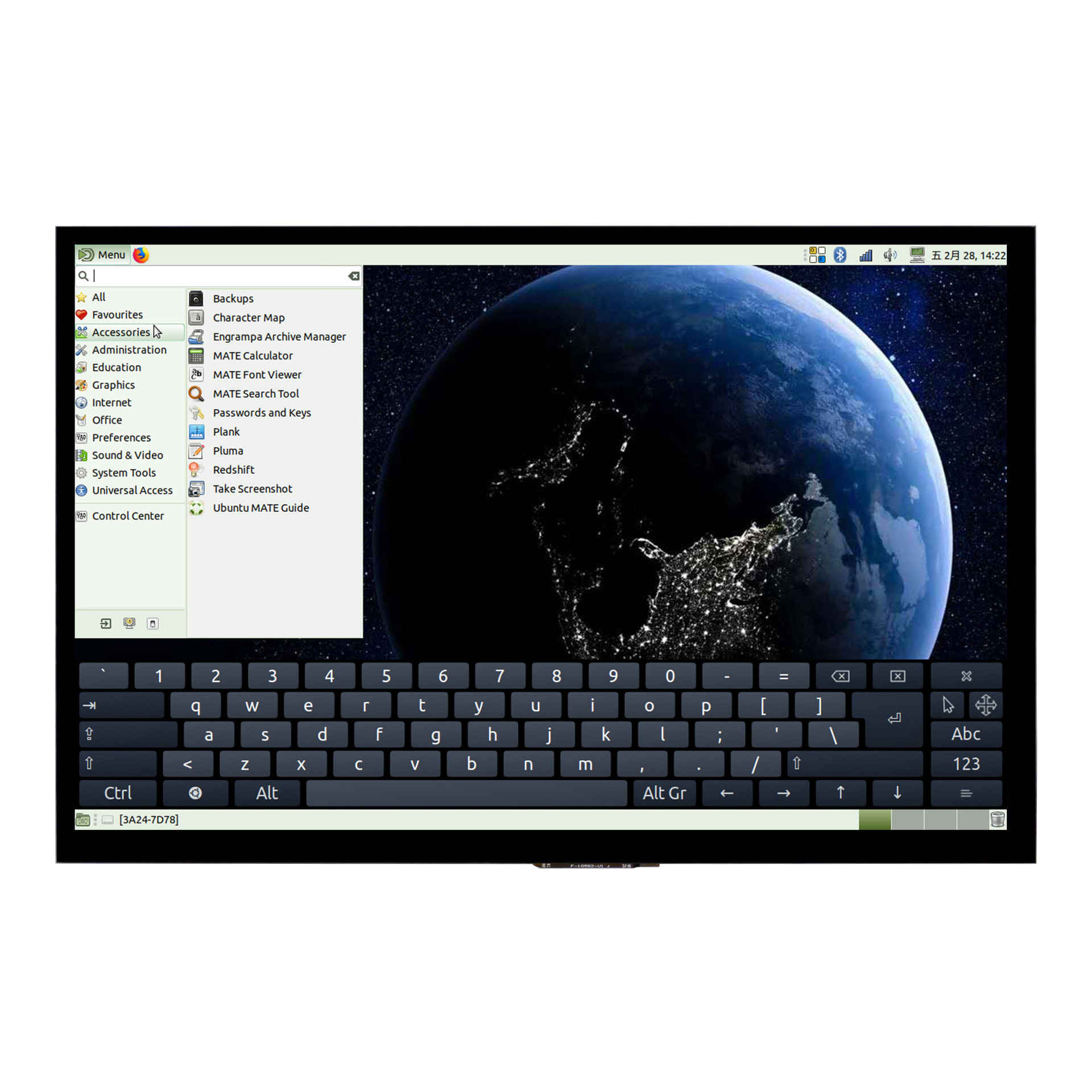10.1 дюймовый TFT LCD дисплейный модуль, с PCBA и сенсорной панелью, 24 бит RGB интерфейс 1280X800