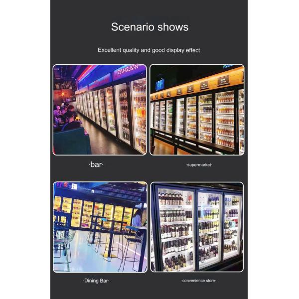 Commercial Catering Intelligent Temperature Control Beverage Refrigerator 0-20 degrees