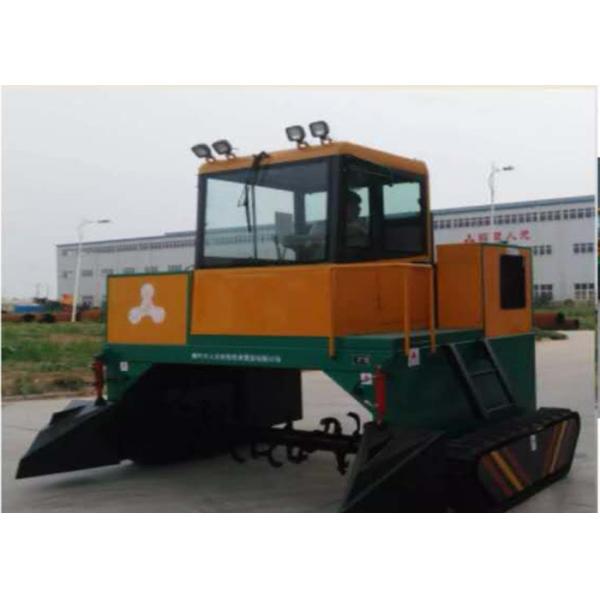 Low Fuel Consumption 63KW 370m³/H Compost Turner Machine
