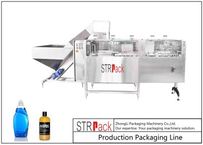 10000BPH Automatic Bottle Unscrambler Machine High Speed For Round / Flat Bottles