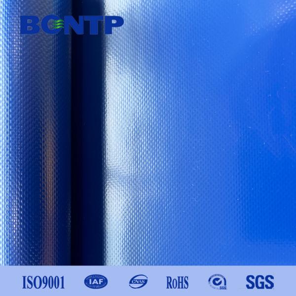 1.55m Width PVC Coated Tarpaulin For Boat Fabric Flame Retardant