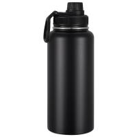 Coupe d'eau portable isolée sous vide en acier inoxydable 304 pour le thé, boissons chaudes froides et eau noire
