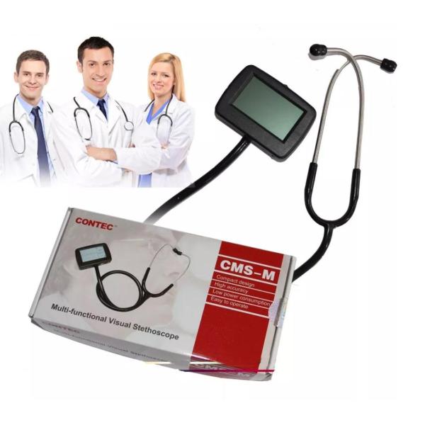 Clinical Medical Diagnostic Tool 300bpm Wireless Precordial Stethoscope Multi Function