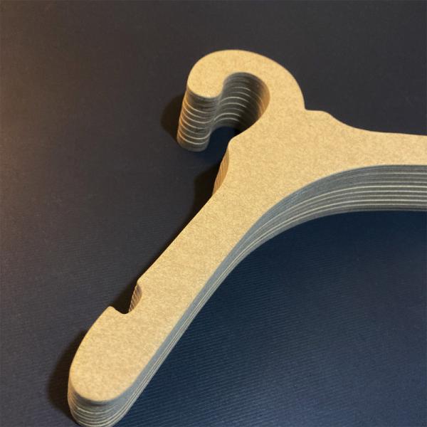 Biodegradable Clothing Hangers for Delicate Fabrics | Non-Slip Surface