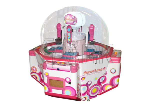 Funny Sweet Land 4 Players Toy Stacker Game Machine Simulator 12 Months Warranty
