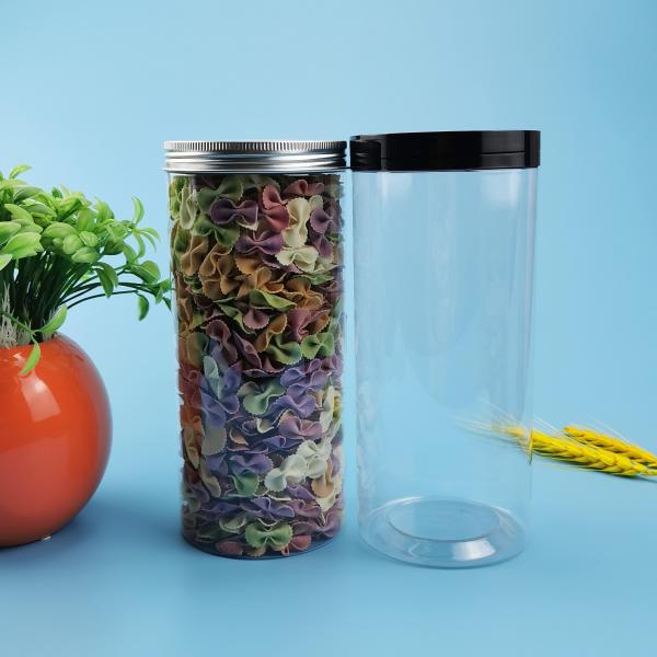 Bpa Free PET Empty ODM 950ml Plastic Food Jars