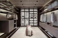 Armoire personnalisée à l' époque moderne avec porte en verre