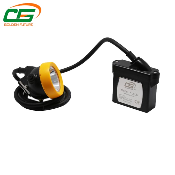 длинний tighting светильник шлема подземной безопасности alluminum времени 3.7V с шнуром