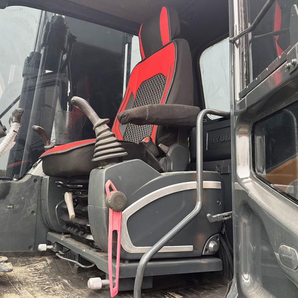 Старый экскаватор Hyundai 215 21 тонны тяжелый экскаватор Backhoe