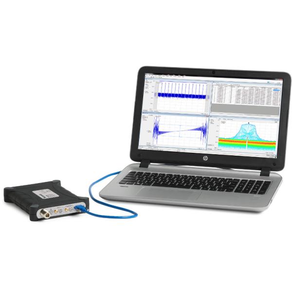 Tektronix RSA306B USB Portable Real-Time Spectrum Analyzer with 9 kHz to 6.2 GHz Range and 40 MHz Real-Time Bandwidth