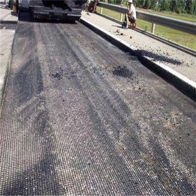 Onsite Inspection 100kn Fiberglass Geogrid Coated Bitumen for Road and Bridge Pavement