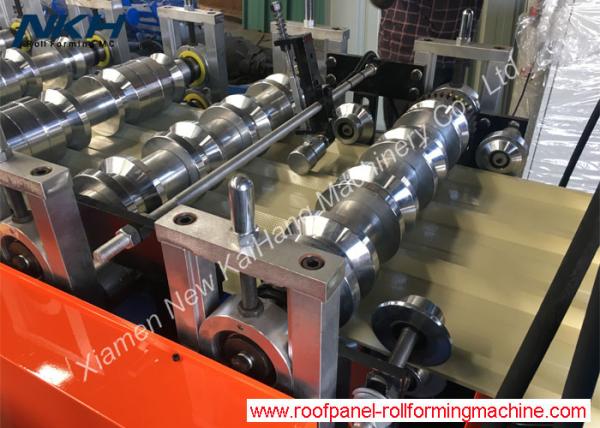 Roof panel roll forming machine for trapezoid panel/ IBR profile/ roofing profile, 0.15mm thickness