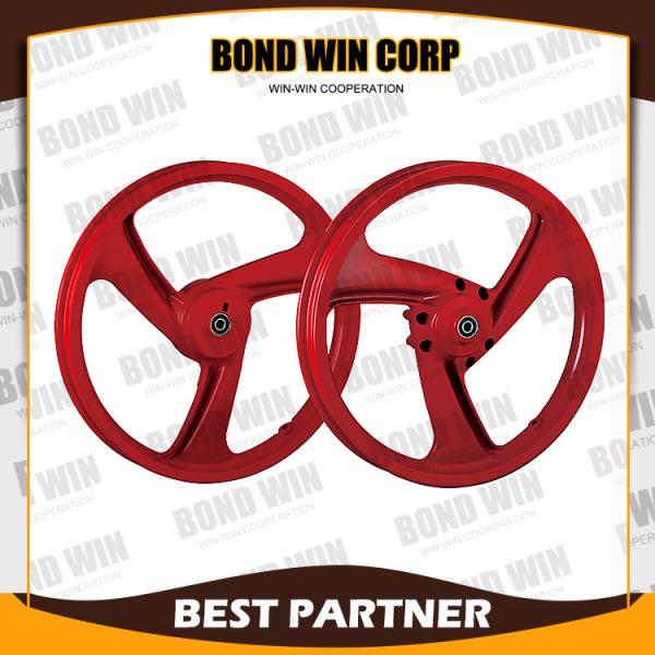 PGT MBK Scooter Parts , Chrome MotorcycleWheels