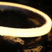 Tira flexível de néon do diodo emissor de luz do poliuretano curvatura superior de 10mm x de 10mm 5 anos de garantia