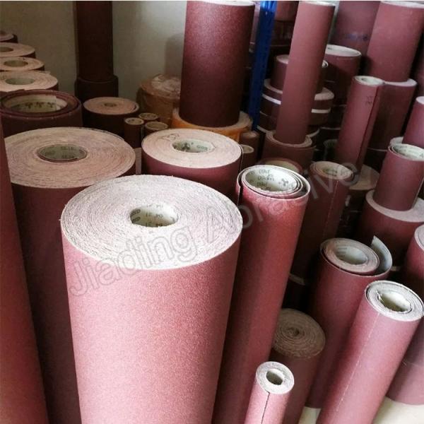 Resin-Over-Resin Cotton Abrasive Cloth Roll Grit size 40-240 for OEM X Aluminium Oxide