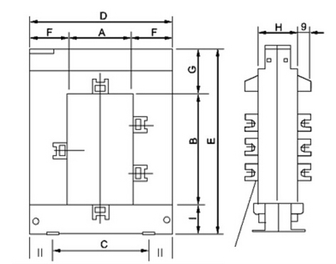 2000/5A Class 1.0 Split Core LV Current Transformers for Metering