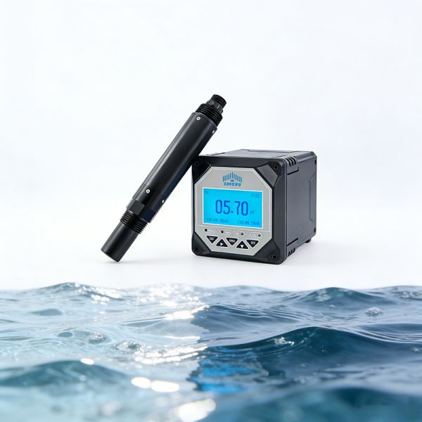 Optical RS485 Immersion EC Water Quality Sensor for Aquaculture and River