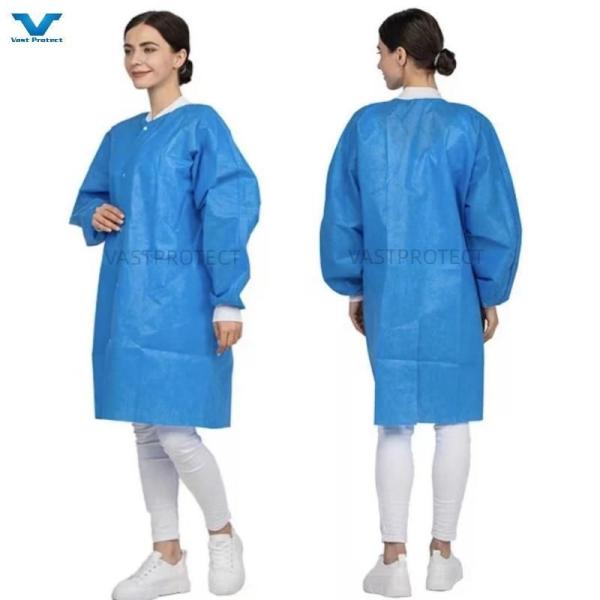Colete direto respirável para enfermeiro médico em branco azul verde rosa roxo roxo amarelo