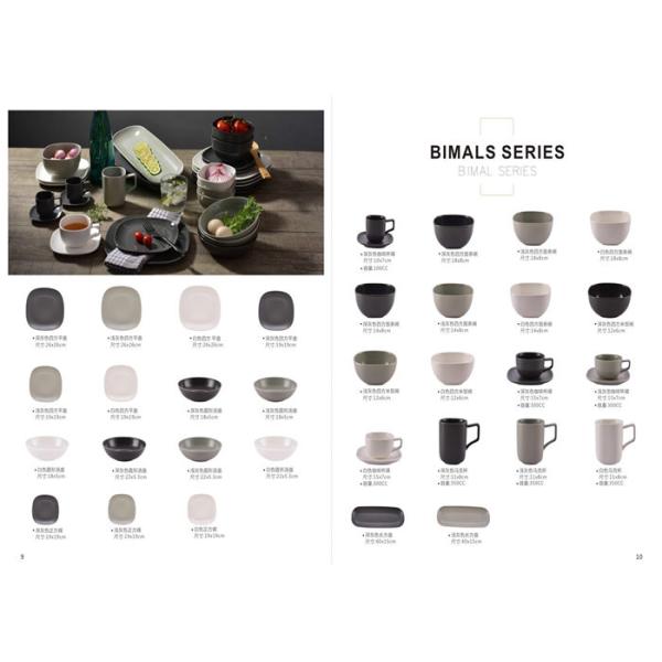 SGS Eco Friendly Elegant Multisize Fine Porcelain Coffee Tea Set