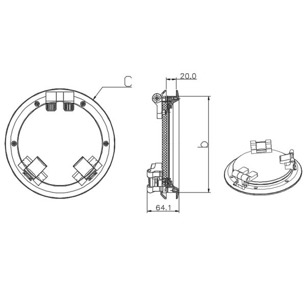 Stainless Steel Boat Porthole Window Round Shape Marine Deck Access Hatch