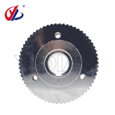 Roda de aço de peças sobressalentes para máquina de trabalhar madeira de 20 mm com dentes ásperos