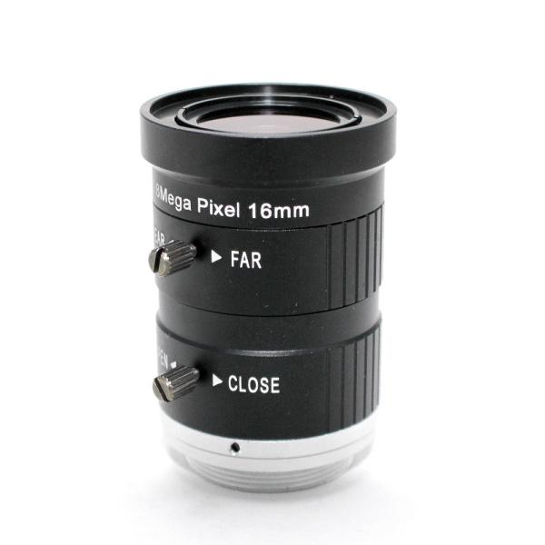 1 inch 8MP ITS Lens 16mm Ultra Starlight F1.4 C Mount For Electronic Police or Traffic Camera